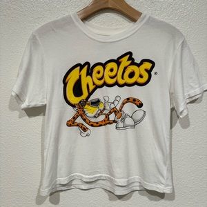kids chester cheetah cheetos white graphic short sleeve t shirt top